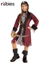 CARIBBEAN PRINCESS PIRATE COSTUME, CHILD - Front