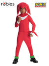 KNUCKLES 'SONIC THE HEDGEHOG' COSTUME, CHILD - Front