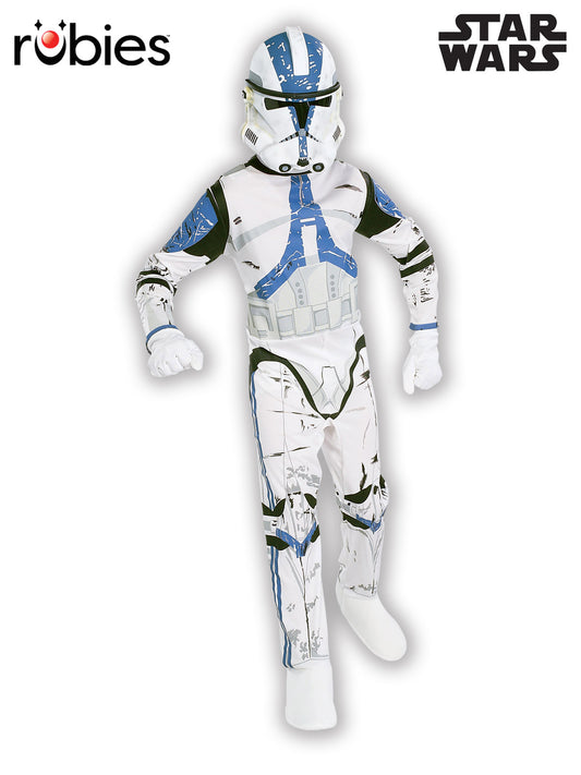 CLONE TROOPER PREMIUM SUIT, CHILD - Front