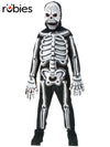 SKELETON GLOW IN THE DARK COSTUME, CHILD - Front