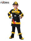 FIRE FIGHTER DELUXE COSTUME, CHILD - Front