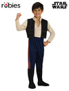 HAN SOLO DELUXE COSTUME, CHILD - Front