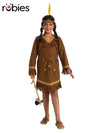 NATIVE AMERICAN GIRL COSTUME, CHILD - Front