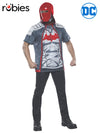 RED HOOD COSTUME TOP, ADULT - Front