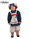 RAGAMUFFIN DOLLY COSTUME, CHILD - S - Front