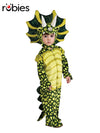 TRICERATOPS DINOSAUR COSTUME, CHILD - Front