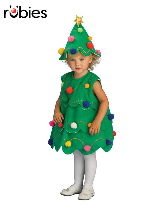 LITTLE CHRISTMAS TREE COSTUME, CHILD - Front