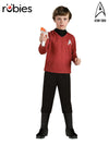 STAR TREK DELUXE RED SHIRT, CHILD - Front