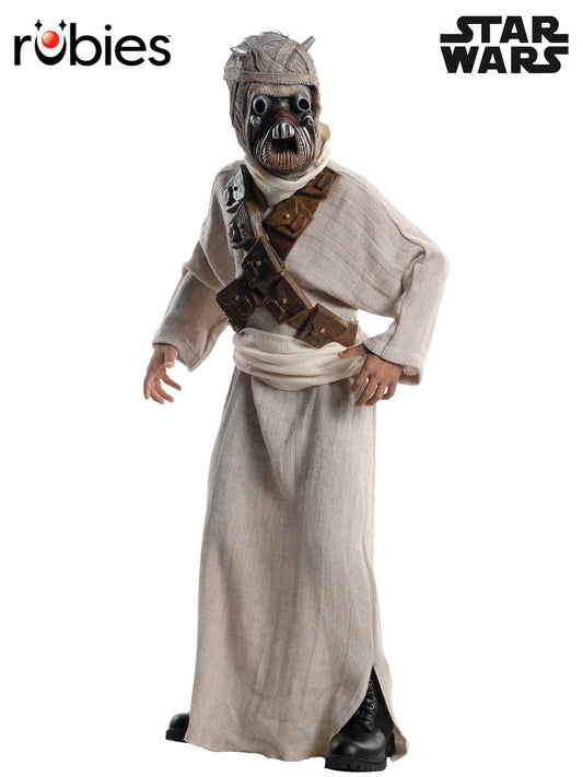 TUSKEN RAIDER DELUXE COSTUME, CHILD - S - Front