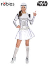 STORMTROOPER FEMALE COSTUME, ADULT - Front
