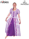 RAPUNZEL DELUXE COSTUME, ADULT - Front