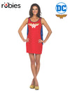 WONDER WOMAN TANK DRESS, ADULT - Front