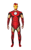 IRON MAN AVENGERS ASSEMBLE DELUXE, ADULT - XL - Front