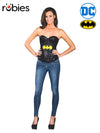 BATGIRL SEQUIN CORSET, ADULT - Front