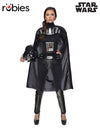 DARTH VADER DELUXE WOMENS COSTUME, ADULT - Front
