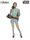 BOBA FETT FEMALE COSTUME, ADULT - Front