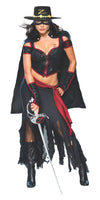 ZORRO SECRET WISHES COSTUME, ADULT - Front