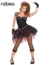 80S DIVA COSTUME, ADULT - STD - Front