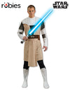 OBI WAN KENOBI COSTUME, ADULT - Front