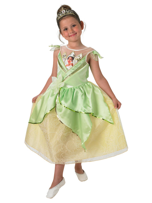 TIANA SHIMMER DELUXE COSTUME, CHILD - Front