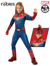 CAPTAIN MARVEL DELUXE HERO SUIT, CHILD - Front