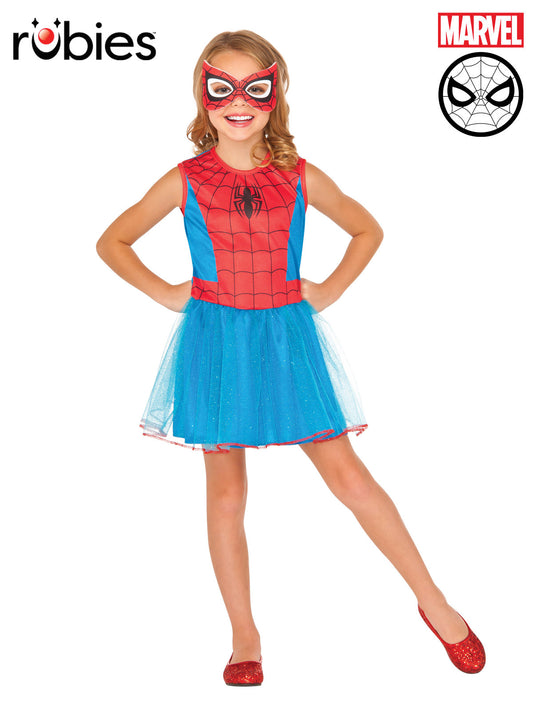 SPIDER-GIRL CLASSIC COSTUME, CHILD - 4-6 YRS - Front