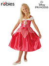 AURORA SLEEPING BEAUTY FAIRYTALE COSTUME, CHILD - Front