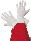 SANTA GLOVES - WHITE, ADULT - Front