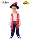 THE WIGGLES CAPTAIN FEATHERSWORD DELUXE COSTUME, CHILD - Front