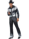 COWBOY GLAMOUROUS GUY COSTUME, ADULT - Front