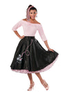 POODLE SKIRT 50'S STYLE, ADULT - STD - Front