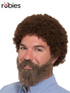 80'S MAN WIG, BEARD & MOUSTACHE - ADULT - Front