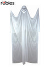 GHOST SPOOKY HANGING 7" PROP - Front