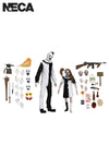 TERRIFIER - ULTIMATE ART THE CLOWN & LITTLE PALE GIRL 2 PACK - 7" SCALE ACTION FIGURES - Front