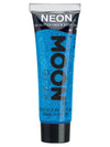 MOON GLOW NEON UV FINE GLITTER GEL - Blue - Front