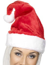 SANTA HAT DELUXE, ADULT - Front