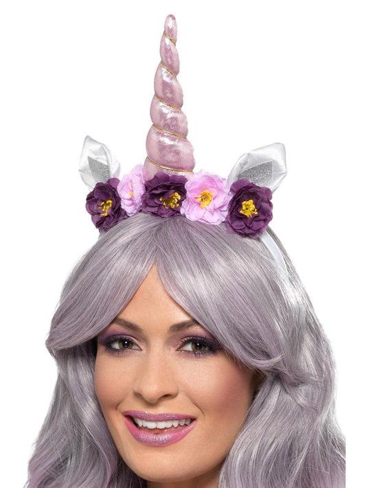 UNICORN HEADPIECE, ADULT - Front