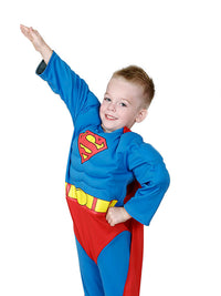 BATMAN TO SUPERMAN REVERSIBLE COSTUME, CHILD - 4-6 YRS - Packaging