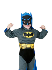 BATMAN TO SUPERMAN REVERSIBLE COSTUME, CHILD - 4-6 YRS - Side