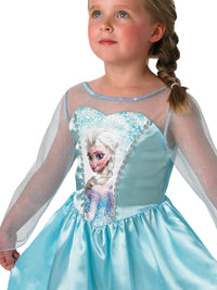 ELSA FROZEN CLASSIC COSTUME, CHILD - 4-6 YRS - Back