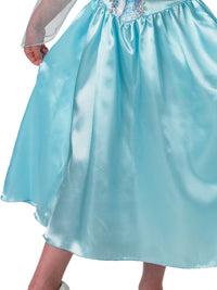 ELSA FROZEN CLASSIC COSTUME, CHILD - 4-6 YRS - Side