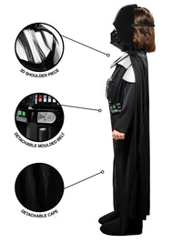 DARTH VADER DELUXE COSTUME, CHILD - Side