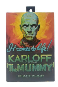 MUMMY ULTIMATE UNIVERSAL MONSTERS 7" FIGURE (BLACK &amp; WHITE)