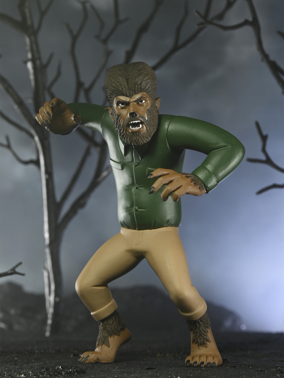 WOLF MAN TOONY TERRORS - UNIVERSAL MONSTERS 6" SCALE ACTION FIGURE - Packaging