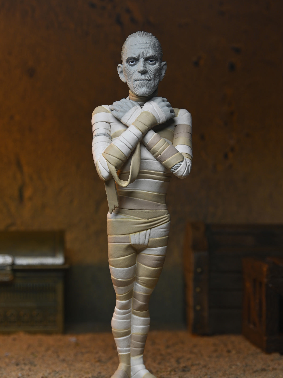 MUMMY TOONY TERRORS - UNIVERSAL MONSTERS 6" SCALE ACTION FIGURE - Packaging