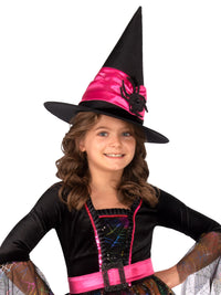 SPIDER WITCH COSTUME, CHILD - Back