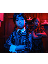 WEDNESDAY RAVE'N DELUXE COSTUME, CHILD