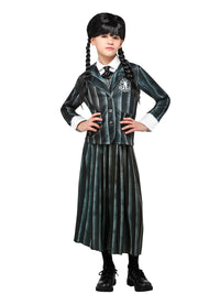 WEDNESDAY NEVERMORE ACADEMY BLACK COSTUME (NETFLIX), CHILD - Packaging