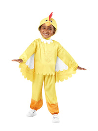 CHICKEN FURRY COSTUME, CHILD - TODDLER - Back
