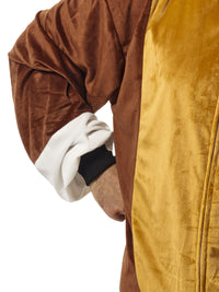 HORSE FURRY ONESIE COSTUME, ADULT - Side